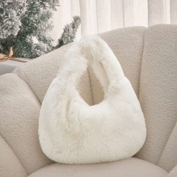 Bags 1pc Minimalist Fluffy Satchel Bag Poshmark